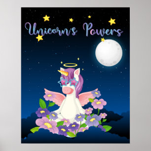 Unicorn Powers Poster