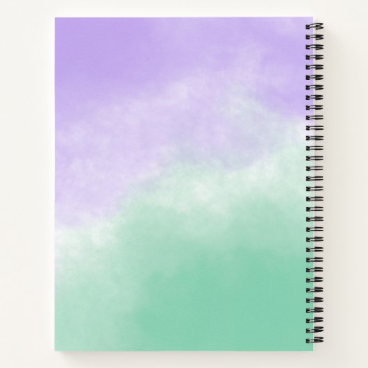  Unicorn Prancing Notitieboek (Achterkant)