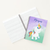  Unicorn Prancing Notitieboek (Binnen)