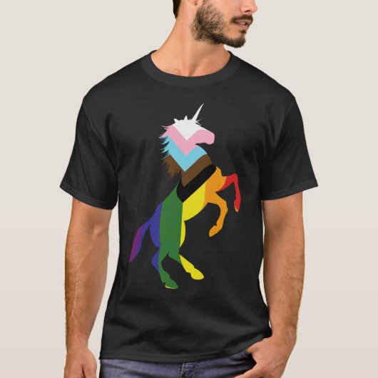 Unicorn Pride T-shirt (Voorkant)