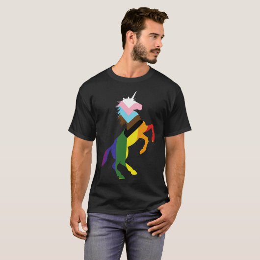 Unicorn Pride T-shirt (Voorkant volledig)