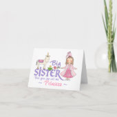 Unicorn Princess Blank Kaart (Voorkant)