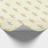 Unicorn Princess Cadeaupapier (Hoek)