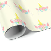 Unicorn Princess Cadeaupapier (Rol Hoek)