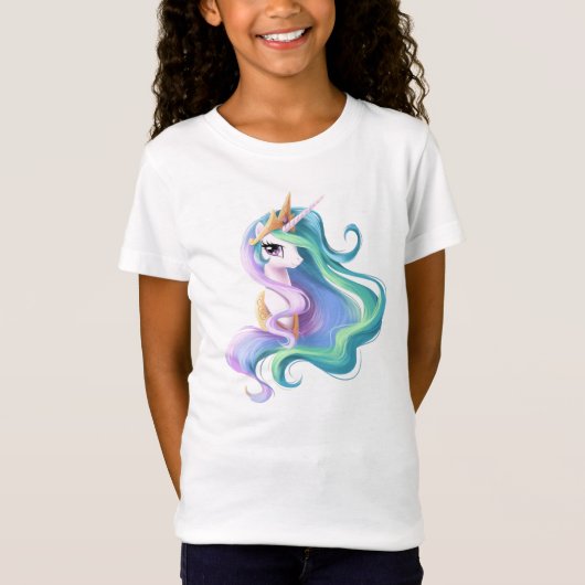 unicorn princess celestia t-shirt (Voorkant)
