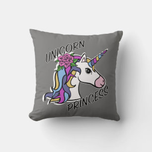 Unicorn Princess Design - Sierkussen 16 x 16 inch