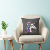 Unicorn Princess Design - Sierkussen 16 x 16 inch (Stoel)
