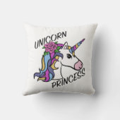 Unicorn Princess Design - Sierkussen 16 x 16 inch (Achterkant)