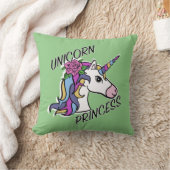 Unicorn Princess Design - Sierkussen 16 x 16 inch (Deken)