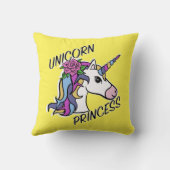 Unicorn Princess Design - Sierkussen 16 x 16 inch (Achterkant)