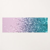 Unicorn Princess Glitter #2 Yogamat (Voorkant (horizontaal))