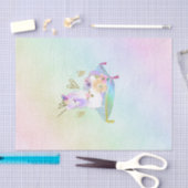 Unicorn Princess Iridescent Rainbow Pastel Party Tissuepapier (Craft)