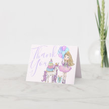 Unicorn Princess Modern Waterverf Pastel