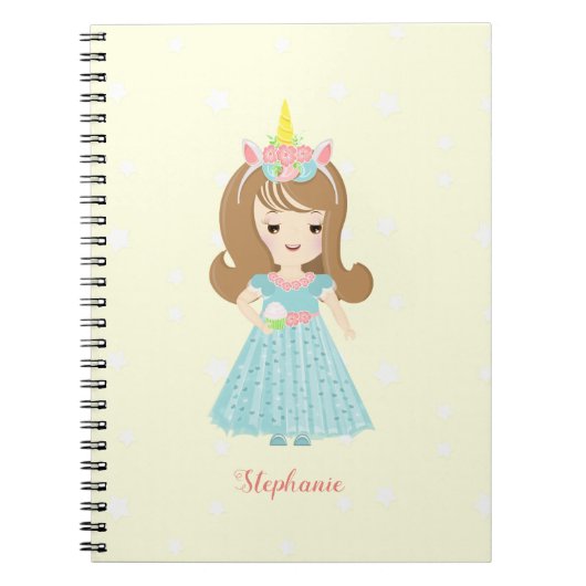 Unicorn Princess Notitieboek (Voorkant)