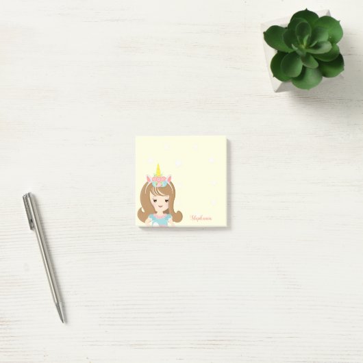 Unicorn Princess Post-it® Notes (Kantoor)