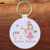 Unicorn Princess Sleutelhanger (Voorkant)