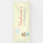 Unicorn Princess Spandoek (Verticaal)