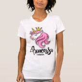 Unicorn Princess T-shirt (Voorkant)