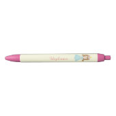 Unicorn Princess Zwarte Inkt Pen (Voorkant)