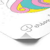  Unicorn Print Foto Afdruk (Hoek)