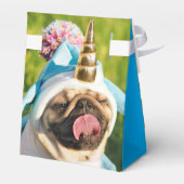 Unicorn Pug Bedankdoosjes (Achterkant)