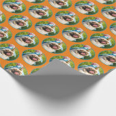 Unicorn Pug Cadeaupapier (Hoek)