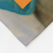 Unicorn Pug Fleece Deken (Hoek)