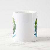 Unicorn Pug Grote Koffiekop (Voorkant)