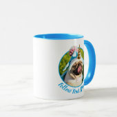 Unicorn Pug Mok (Voorkant rechts)