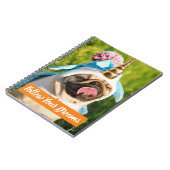 Unicorn Pug Notitieboek (Linkerzijde)