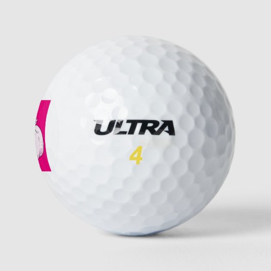 Unicorn Pumpkin Golfballen (Logo)