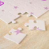 Unicorn Puzzle - Magie gebeurt hier Legpuzzel (Zijkant)