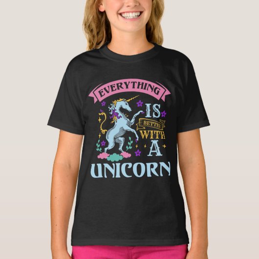 Unicorn Quotes Shirt Gift (Voorkant)