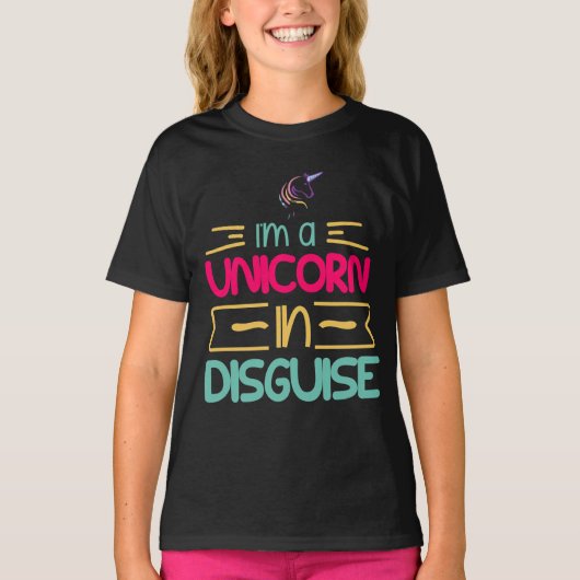 Unicorn Quotes Shirt Gift (Voorkant)