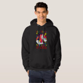 Unicorn Rainbow 100th Days Happy Magical 100 Days Hoodie (Voorkant volledig)