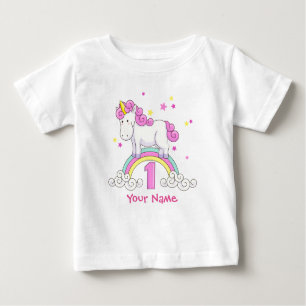 Unicorn Rainbow 1st Birthday Party