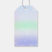 Unicorn Rainbow 2nd Birthday Party Cadeaulabel (Achterkant)