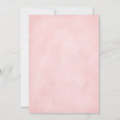 Unicorn Rainbow Birthday Uitnodiging (Achterkant)