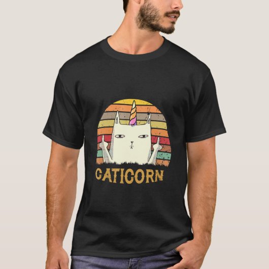  Unicorn Rainbow Cat corn Unicorn T-shirt (Voorkant)