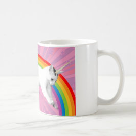 Unicorn Rainbow Cat Koffiemok