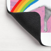 Unicorn Rainbow Cat Muismat (Hoek)