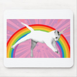 Unicorn Rainbow Cat Muismat