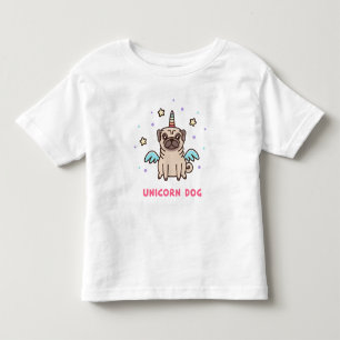 Unicorn Rainbow Dog Kinder Shirts