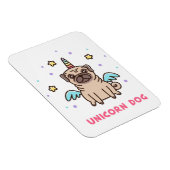 Unicorn Rainbow Dog Magneet (Rechterzijde)