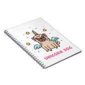 Unicorn Rainbow Dog Notitieboek (Rechterzijde)