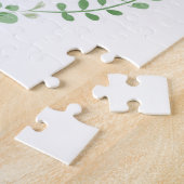 Unicorn Rainbow en Flowers Legpuzzel (Zijkant)