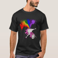 Unicorn rainbow fart