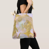 *~* Unicorn Rainbow Holograghic Pastel Gold AP1 Tote Bag (Dichtbij)