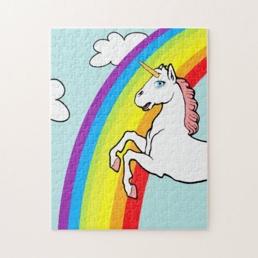 Unicorn Rainbow Legpuzzel (Verticaal)