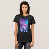 Unicorn Rainbow Magic Fairy Tale Fabulous Animal T-shirt (Voorkant volledig)